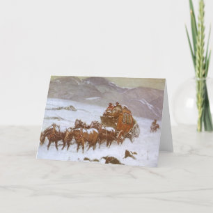 Vintag West, warum die Post von Berninghaus zu spä Karte