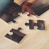 Vintag Western Cowgirl Puzzle (Seite)