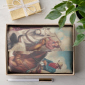 Vintag Western Cowgirl Seidenpapier (Geschenk)