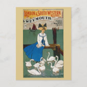 Vintag Weymouth England Britische Reisen Postkarte (Vorderseite)