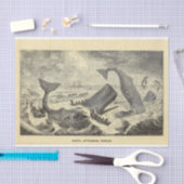 Vintag Whale Boat Ephemera Decoupage Nautic Seidenpapier (Handwerk)