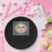 Vintag Whimsigoth Moon Pappteller (Party)