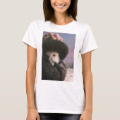 Vintag Whippet Lady T - Shirt (Vorderseite)