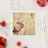 Vintag White Dove Shabby Chic Napkin Serviette (Beispiel)