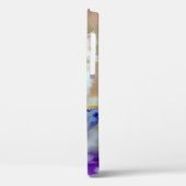 Vintag White Kitten Illustration Case-Mate iPhone Hülle (Rückseite / Links)