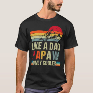 Vintag wie ein Vater Papaw nur Cooler Familienvate T-Shirt