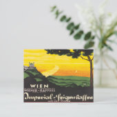 Vintag Wien Österreich Postkarte (Stehend Vorderseite)