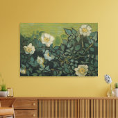 Vintag Wild Rose Van Gogh Leinwanddruck (Insitu (Wohnzimmer))