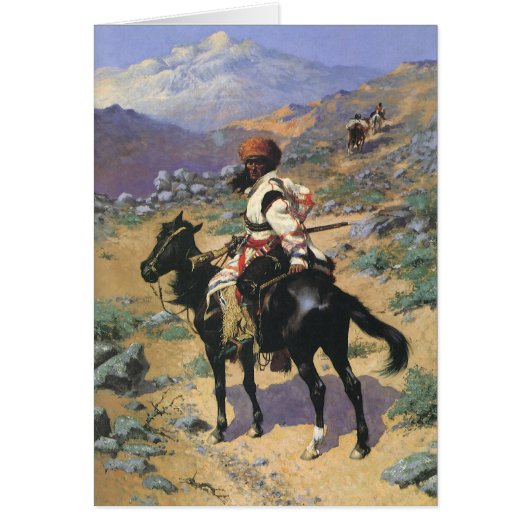 Vintag Wild West, An Indian Trapper von Remington (Vorne)