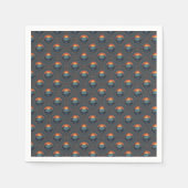 Vintag Wilderness Sunset Mandala Kunst, Dichtung u Serviette (Vorderseite)