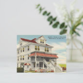 Vintag, Wildwood am Meer, New Jersey Postkarte (Stehend Vorderseite)