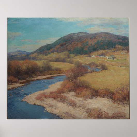 Vintag Willard Metcalf Indian Summer Vermont Poster (Vorne)