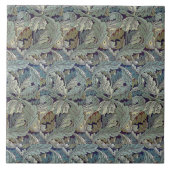 Vintag William Morris Acanthus Fliese (Vorderseite)