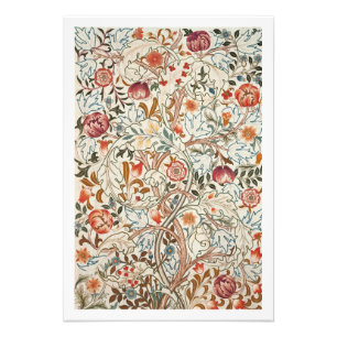 Vintag William Morris Acanthus Portière Fotodruck