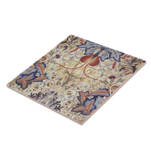 Vintag William Morris Artichoke Fliese (Seite)