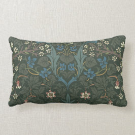 Vintag William Morris Blackthorn Lendenkissen