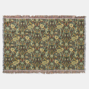 Vintag William Morris Bullerswood Carpet Decke