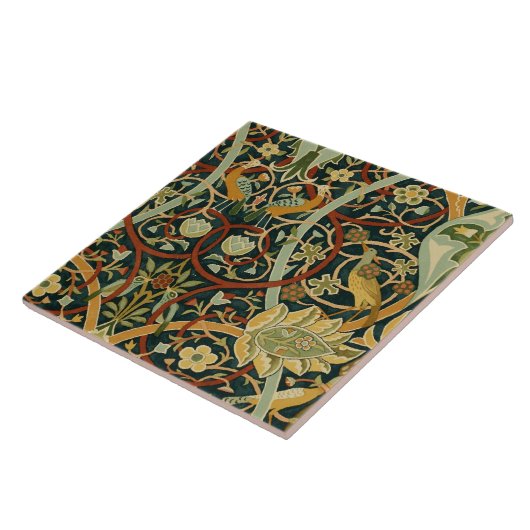 Vintag William Morris Bullerswood Carpet Fliese (Seite)