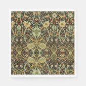 Vintag William Morris Bullerswood Carpet Serviette (Vorderseite)