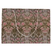 Vintag William Morris Columbine Große Geschenktüte (Rückseite)