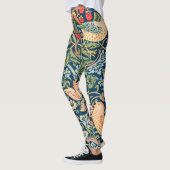 Vintag William Morris der Erdbeerdieb Leggings (Links)