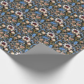 Vintag William Morris Evenlode Geschenkpapier (Ecke)