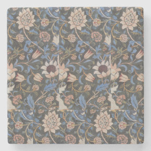 Vintag William Morris Evenlode Textile Design Steinuntersetzer