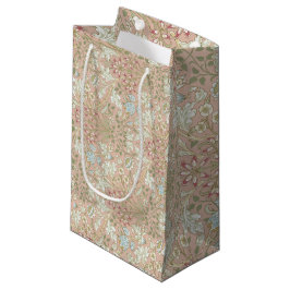 Vintag William Morris Floral Pattern Kleine Geschenktüte
