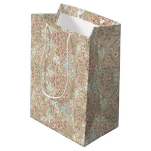 Vintag William Morris Floral Pattern Mittlere Geschenktüte