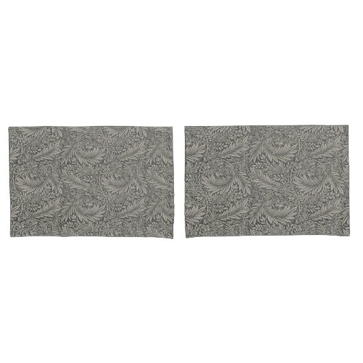 Vintag William Morris Gray & Sage Green Kissenbezug (Vorderseite-Set)