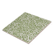 Vintag William Morris Green Willow Blätter Pattern Fliese (Seite)