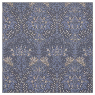 Vintag William Morris Honeycomb Floral Pattern Stoff