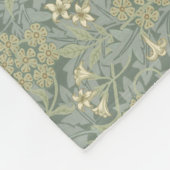 Vintag William Morris Jasmine Fleecedecke (Ecke)