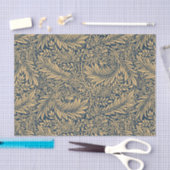 Vintag William Morris Larkspur Pattern Seidenpapier (Handwerk)