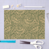 Vintag William Morris Larkspur Pattern Seidenpapier (Handwerk)