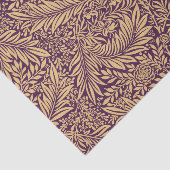 Vintag William Morris Larkspur Pattern Seidenpapier (Ausschnitt)