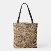 Vintag William Morris Larkspur Pattern Tasche (Rückseite)