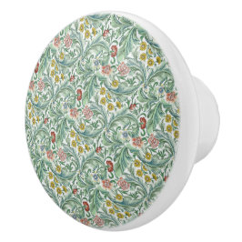 Vintag William Morris Leicester Keramikknauf