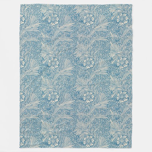 Vintag William Morris Marigold Fleecedecke (Vorderseite)