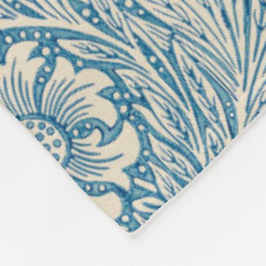 Vintag William Morris Marigold Fleecedecke (Ecke)