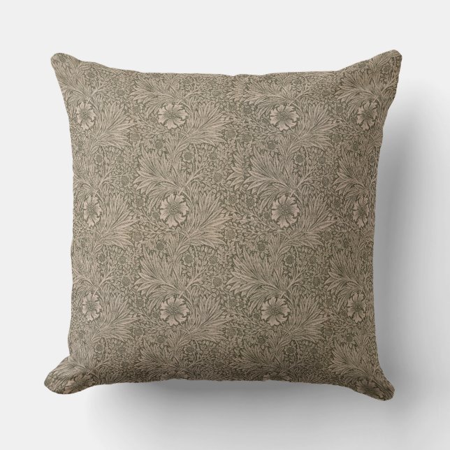 Vintag William Morris Marigold Kissen (Vorderseite)