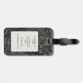 Vintag William Morris Marigold Pattern Gepäckanhänger (Rückseite horizontal)