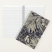 Vintag William Morris Marigold Pattern Notizblock (Innen)