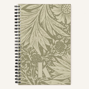 Vintag William Morris Marigold Pattern Notizblock