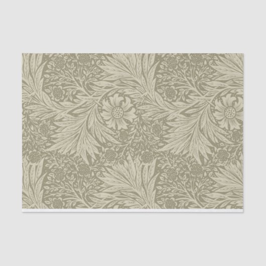 Vintag William Morris Marigold Pattern Seidenpapier (Vorderseite)