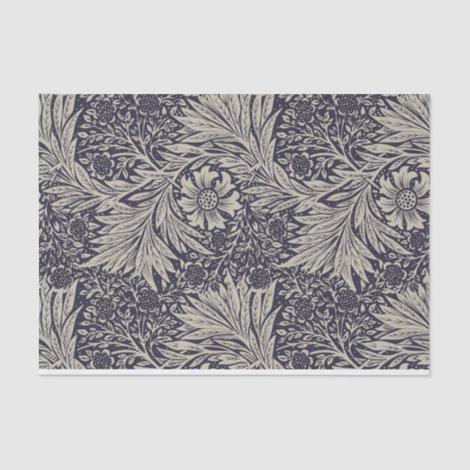 Vintag William Morris Marigold Pattern Seidenpapier (Vorderseite)