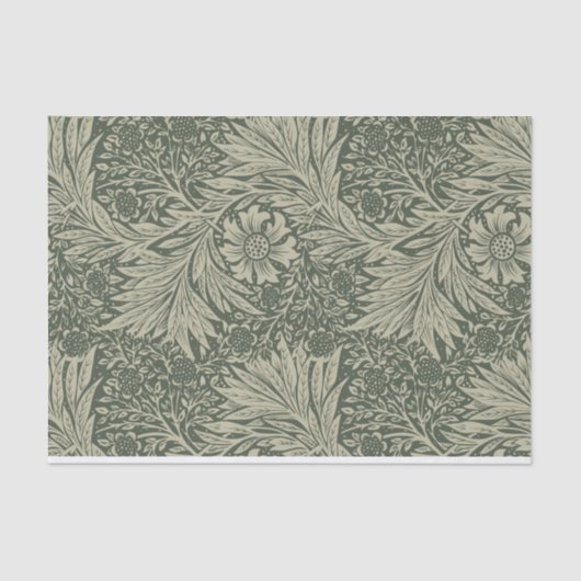 Vintag William Morris Marigold Pattern Seidenpapier (Vorderseite)