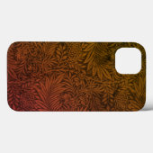 Vintag William Morris Orange Larkspur Botanisch Case-Mate iPhone Hülle (Rückseite (Horizontal))