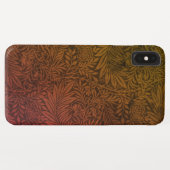 Vintag William Morris Orange Larkspur Botanisch Case-Mate iPhone Hülle (Rückseite (Horizontal))