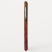 Vintag William Morris Orange Larkspur Botanisch Case-Mate iPhone Hülle (Hinten/Links)